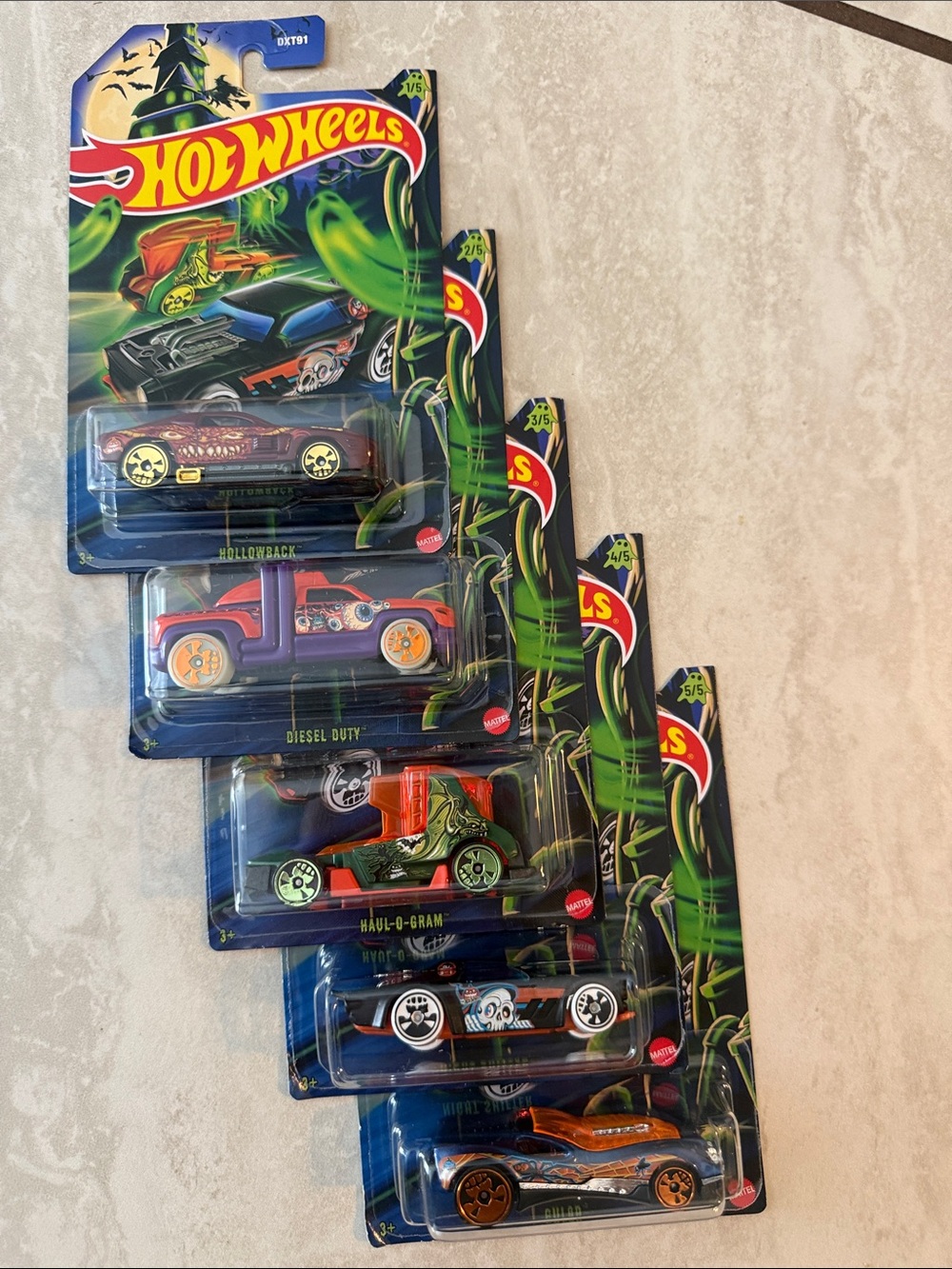 Hot Wheels Halloween 2025 Set